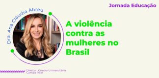 Jornada Educação - A violência contra as mulheres no Brasil