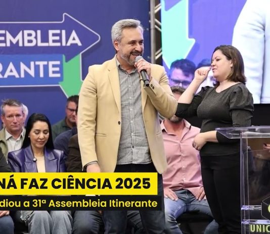 PARANÁ FAZ CIÊNCIA 2025: Evento sediou a 31ª Assembleia Itinerante