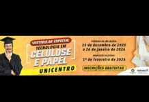 Vestibular Especial - Tecnologia em Celulose e Papel